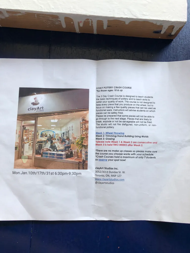 3 Day Pottery Crash Course photo 1