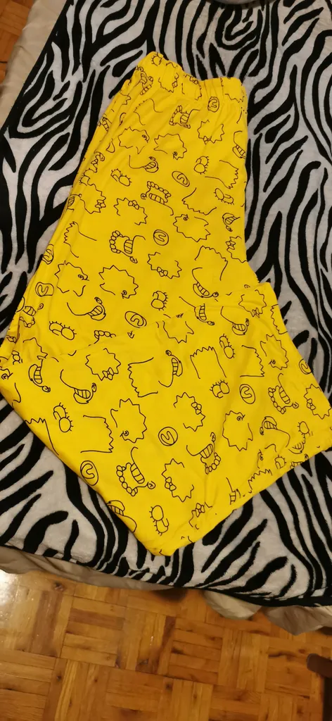 Real Simpsons M Pajama Pants - Very Soft! New Without Tags photo 1