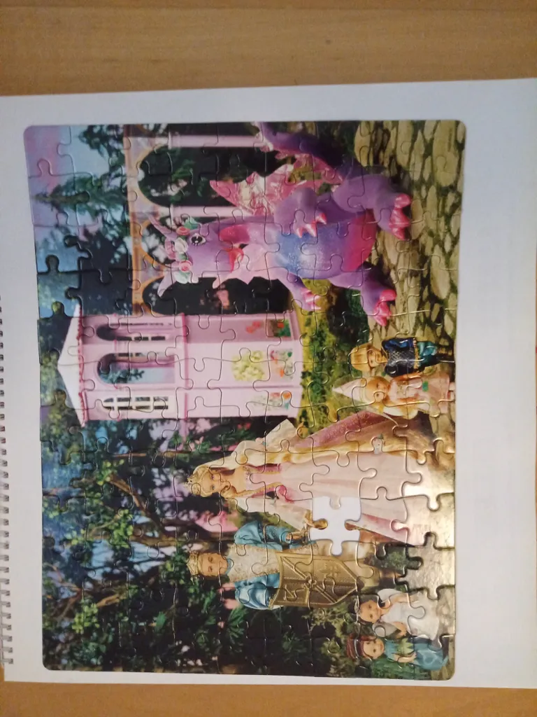 Barbie princess jigsaw puzzle photo 1