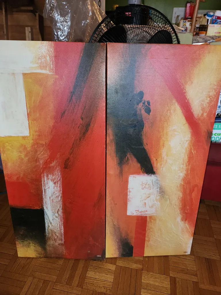 Abstract PRINTED canvas prints  photo 1