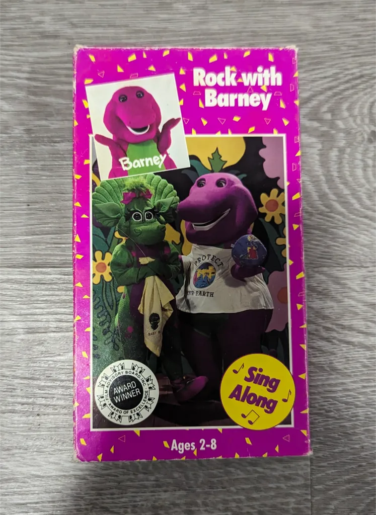 Rock with Barney VHS Tape Movie photo 1