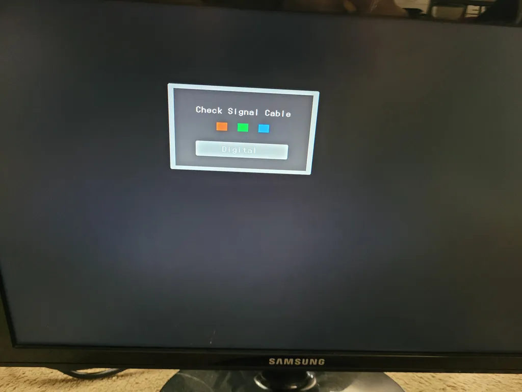 Monitor display DVI RGB photo 1