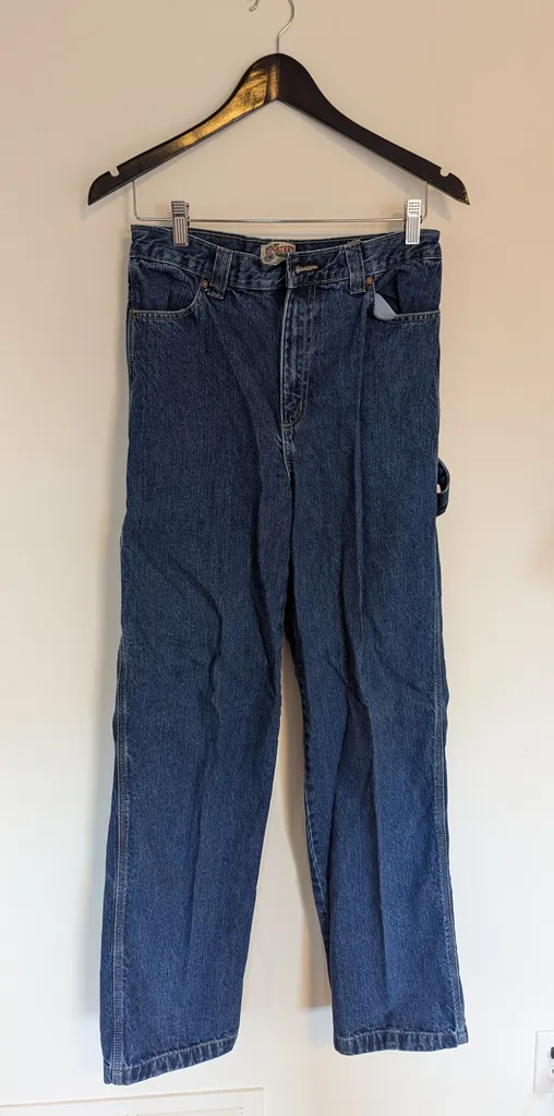 Carter's Blue Denim Carpenter Jeans - Youth Size 18 photo 1