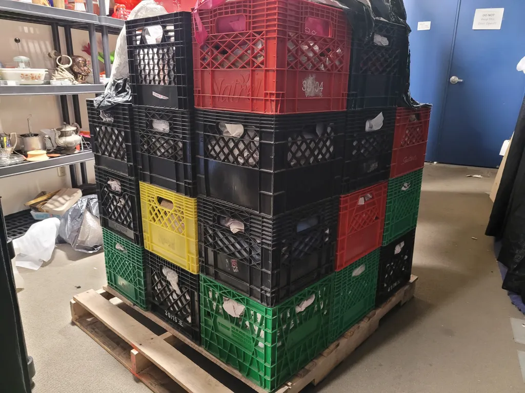 Milk crates photo 1