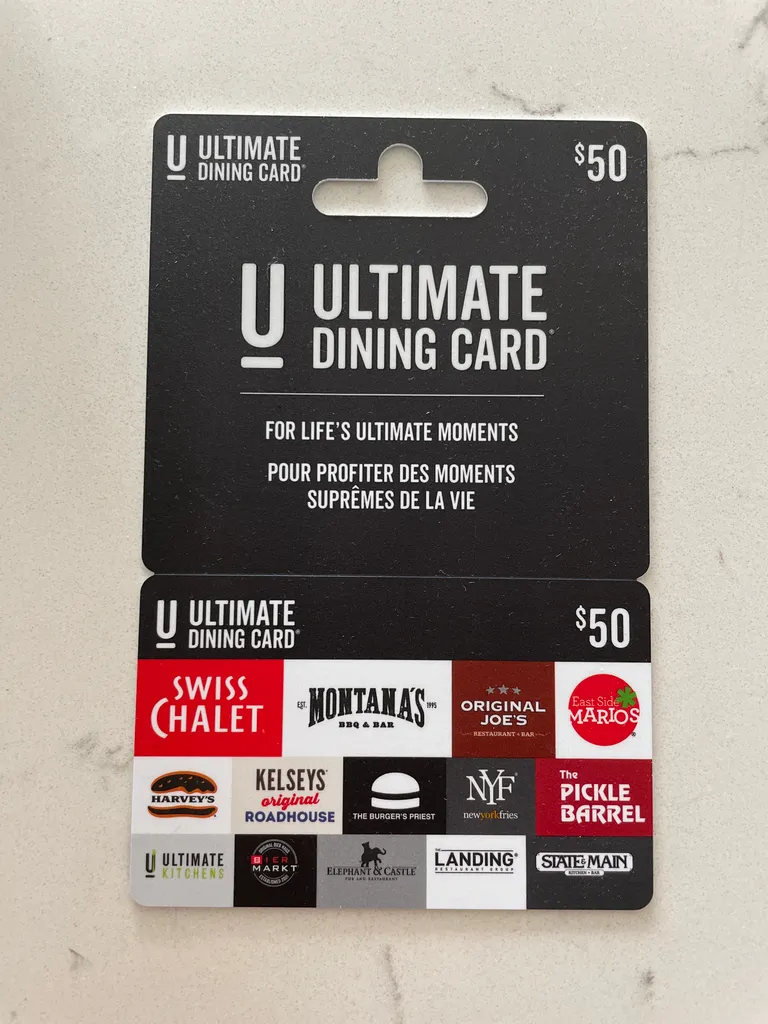 $50 Ultimate Dining Gift Card photo 1
