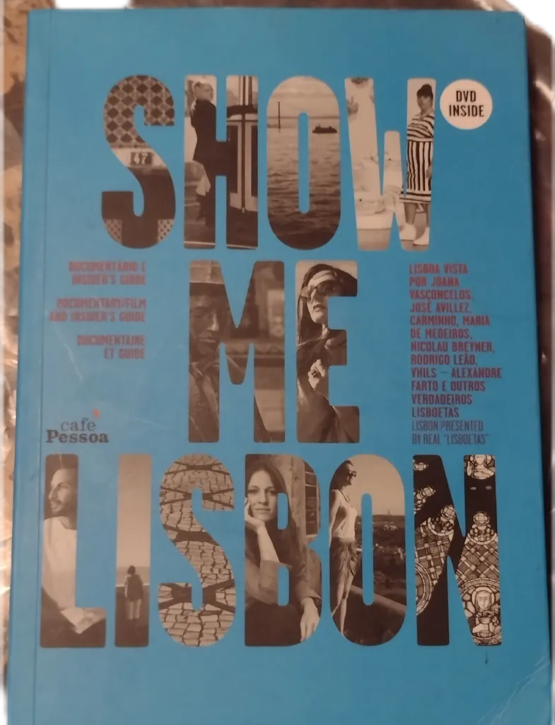 Show Me Lisbon + DVD - Book - Portuguese Edition  photo 1
