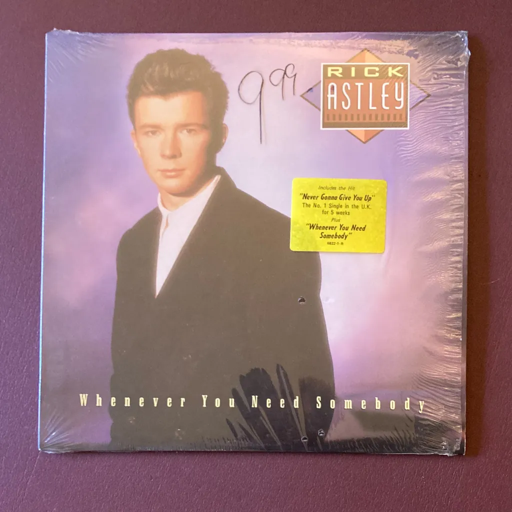 Rick Astley vinyl photo 1