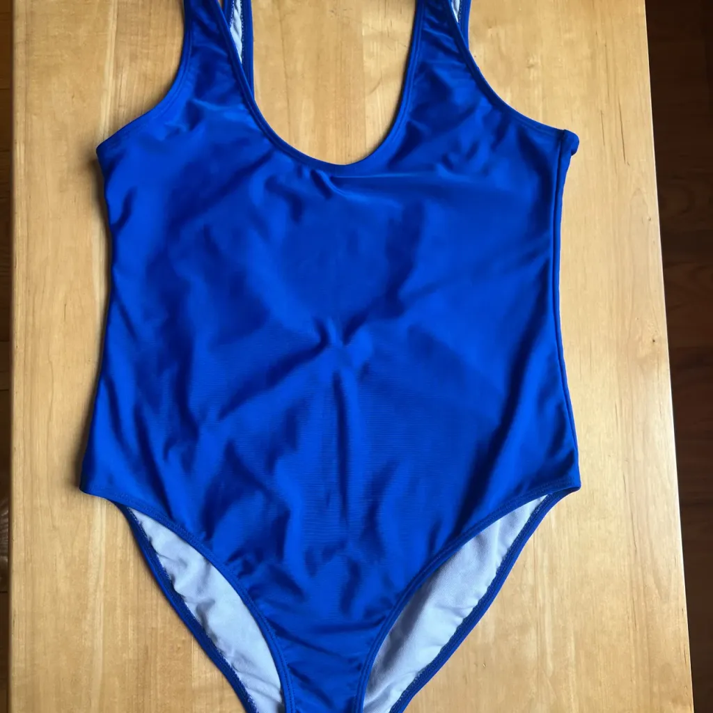 ASOS Low Back Swimsuit, Size 8/ Medium, NWOT photo 1