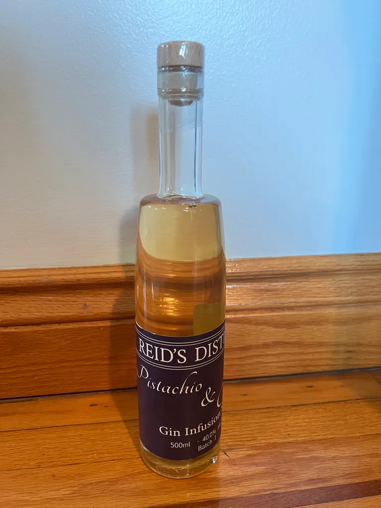 Reid’s Distillery Pistachio & Orange Gin photo 1
