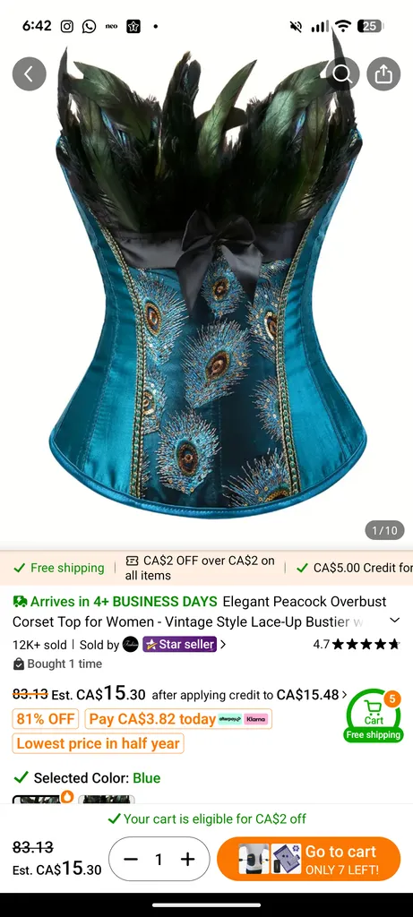 Beautiful small corset  photo 1