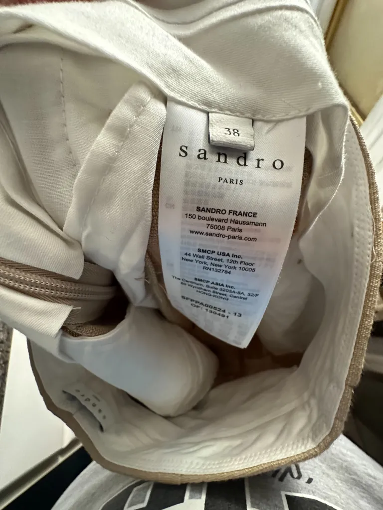 Sandro Pants - size 6-8 photo 1