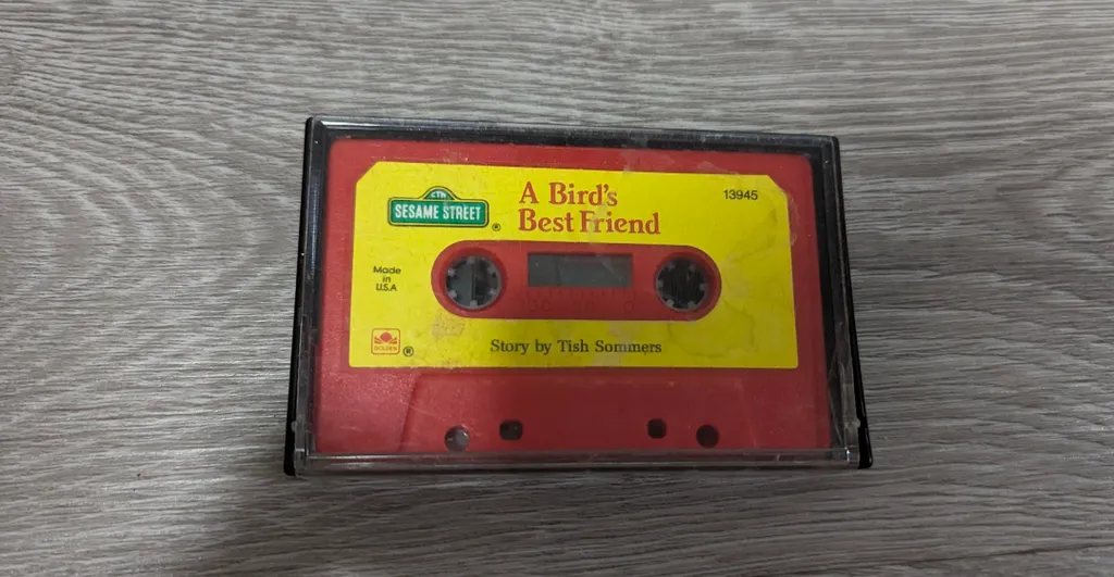 Sesame Street A Bird's Best Friend Cassette Tape photo 1