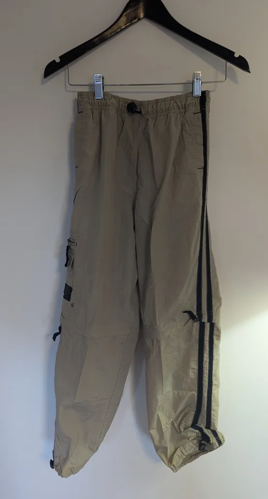 Urban Star Boys' Beige Cargo Pants (Zip Off Bottoms) Size 12 photo 1