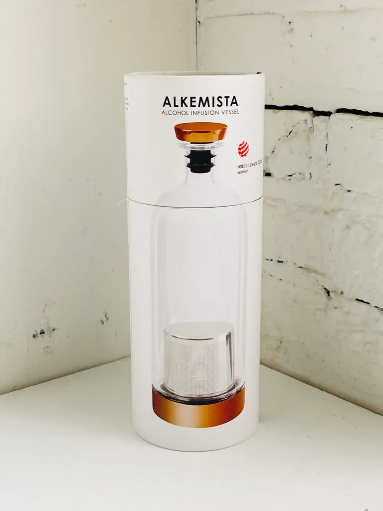 New unused ALKEMISTA alcohol infusion vessel Ethan+Ashe (Copper) photo 1
