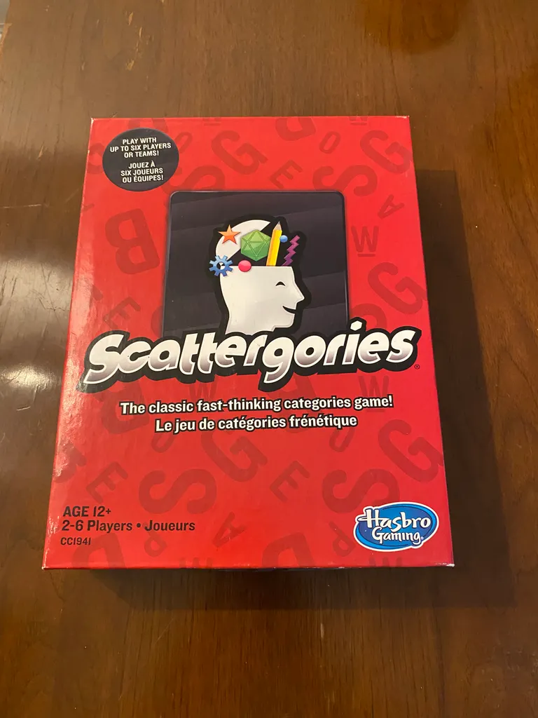 Board game scattergories photo 1