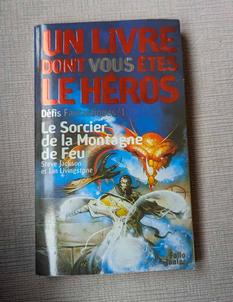 Le Sorcier de la Montagne de Feu Book photo 1