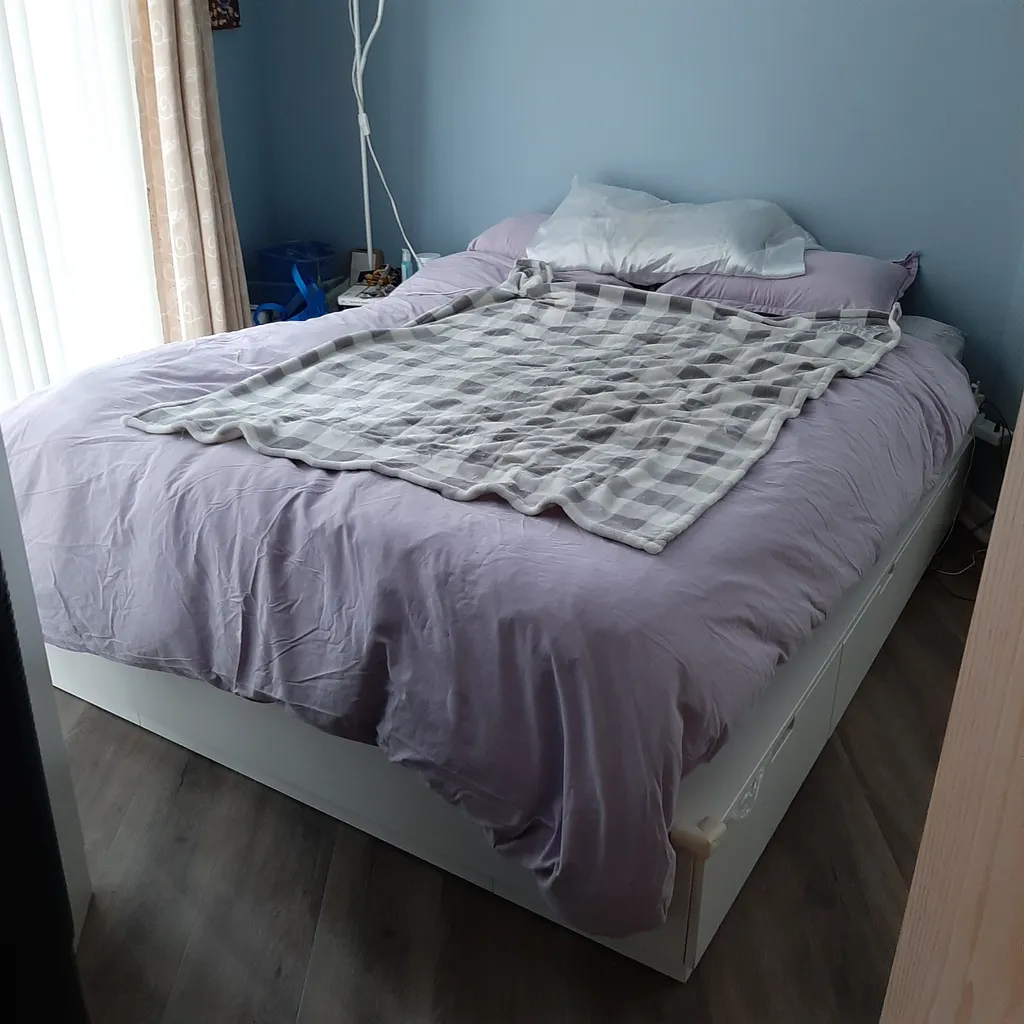 Gently used Ikea nordli storage bed photo 1