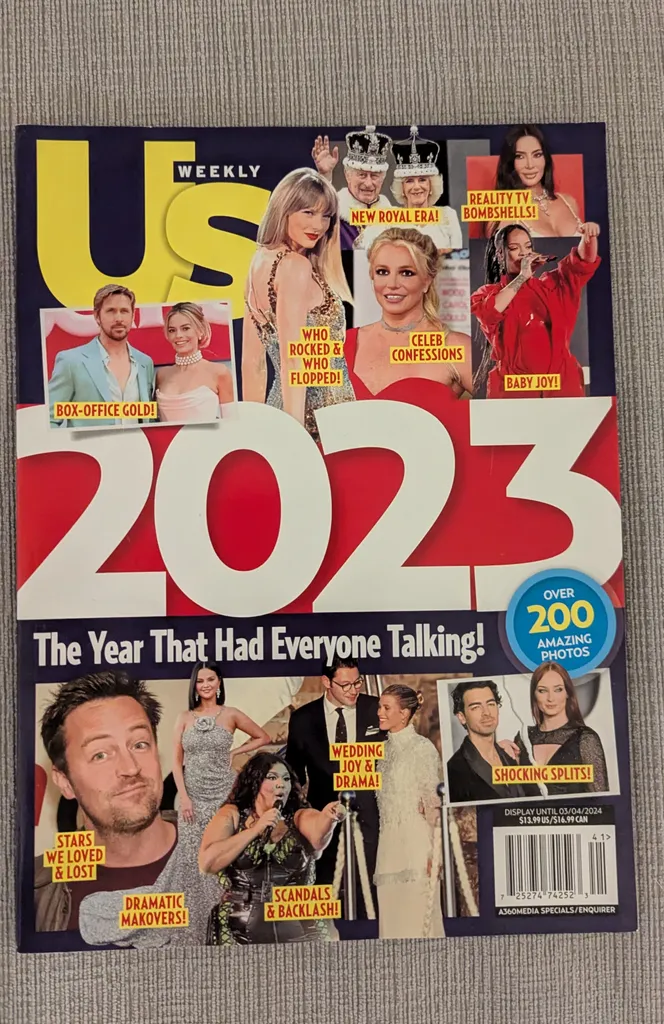 Brand New US Weekly 2023 Magazine photo 1