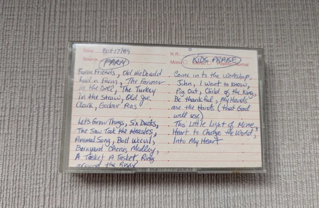 BASF Ferro Extra I 90 Kids Praise Cassette Tape photo 1