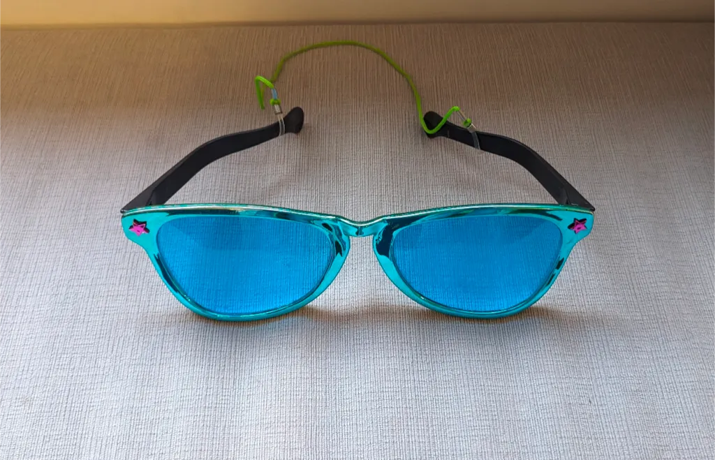 Blue Sunglasses (Large Clown Size) photo 1