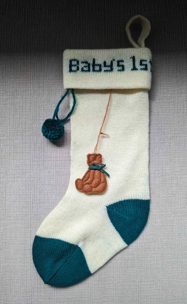 Baby's First Christmas Stocking  photo 1
