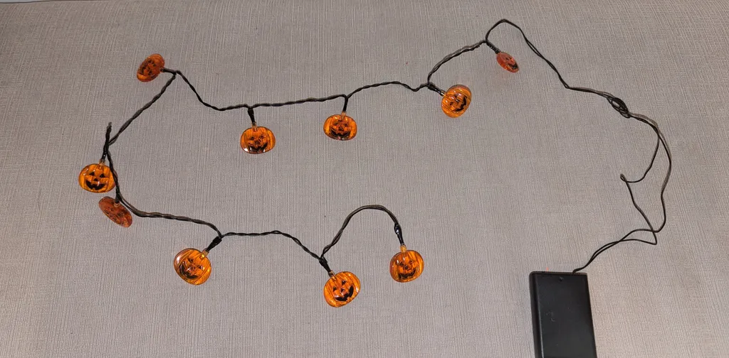 Halloween Pumpkin String Lights photo 1