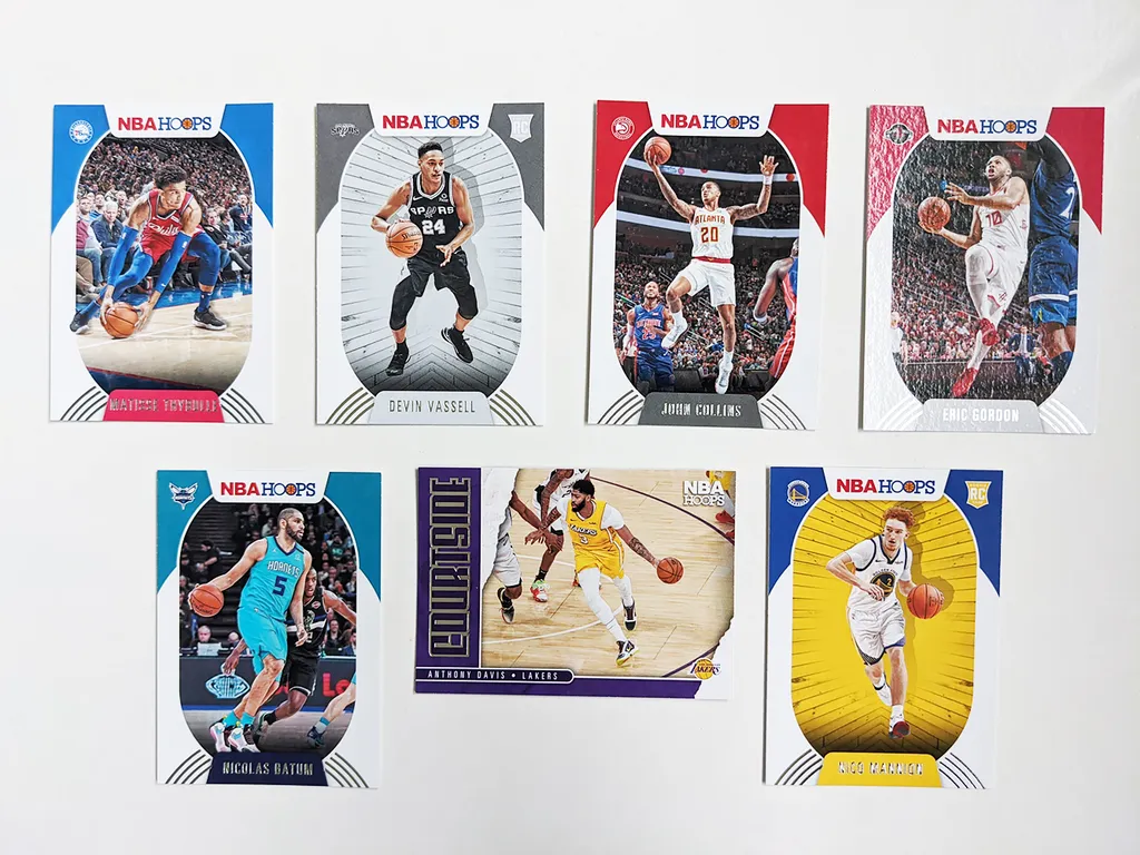 Panini NBA Hoops Basketball Cards photo 1