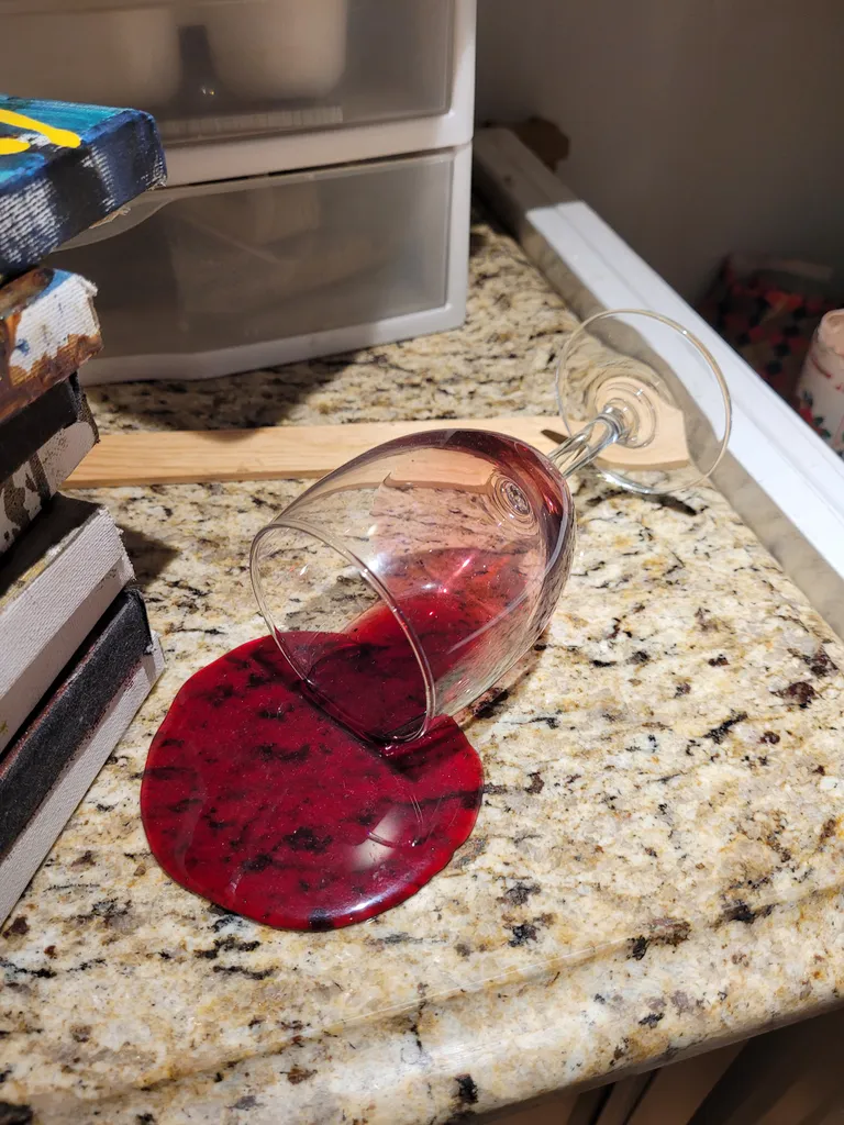 Trick wine glass photo 1