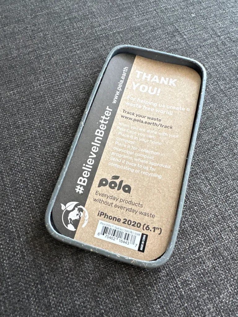 iPhone 12 pela (NON-Plastic!) Case  photo 1
