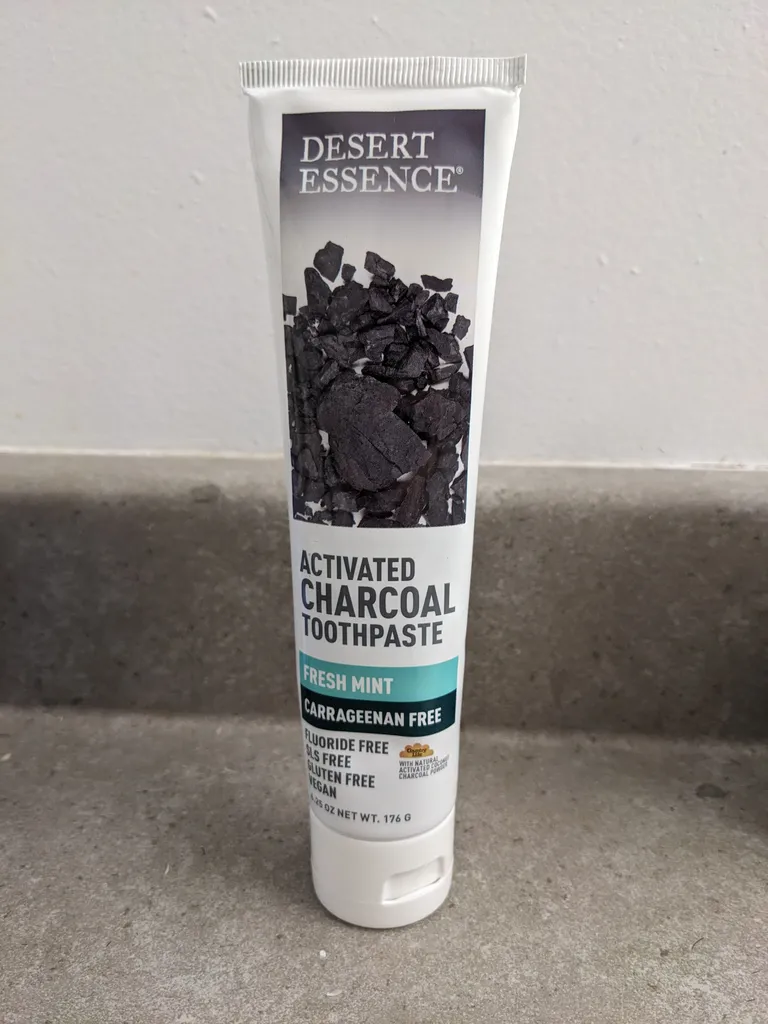 Vegan Charcoal Toothpaste photo 1
