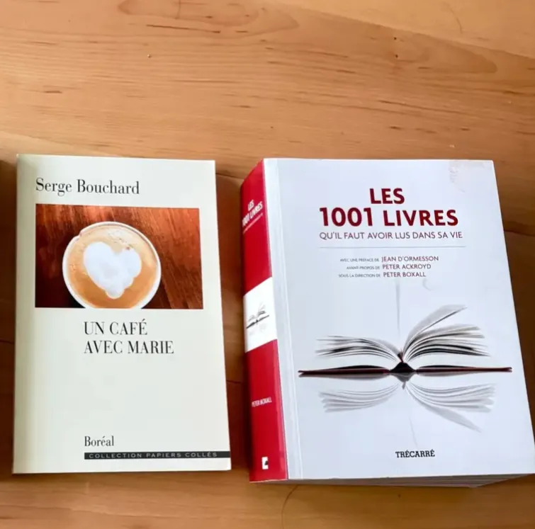 Livres en francais photo 1