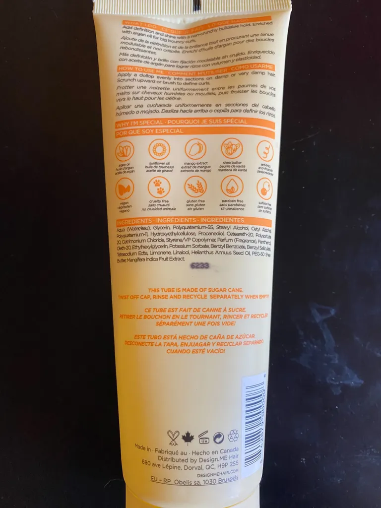 Design me curl cream balm photo 1