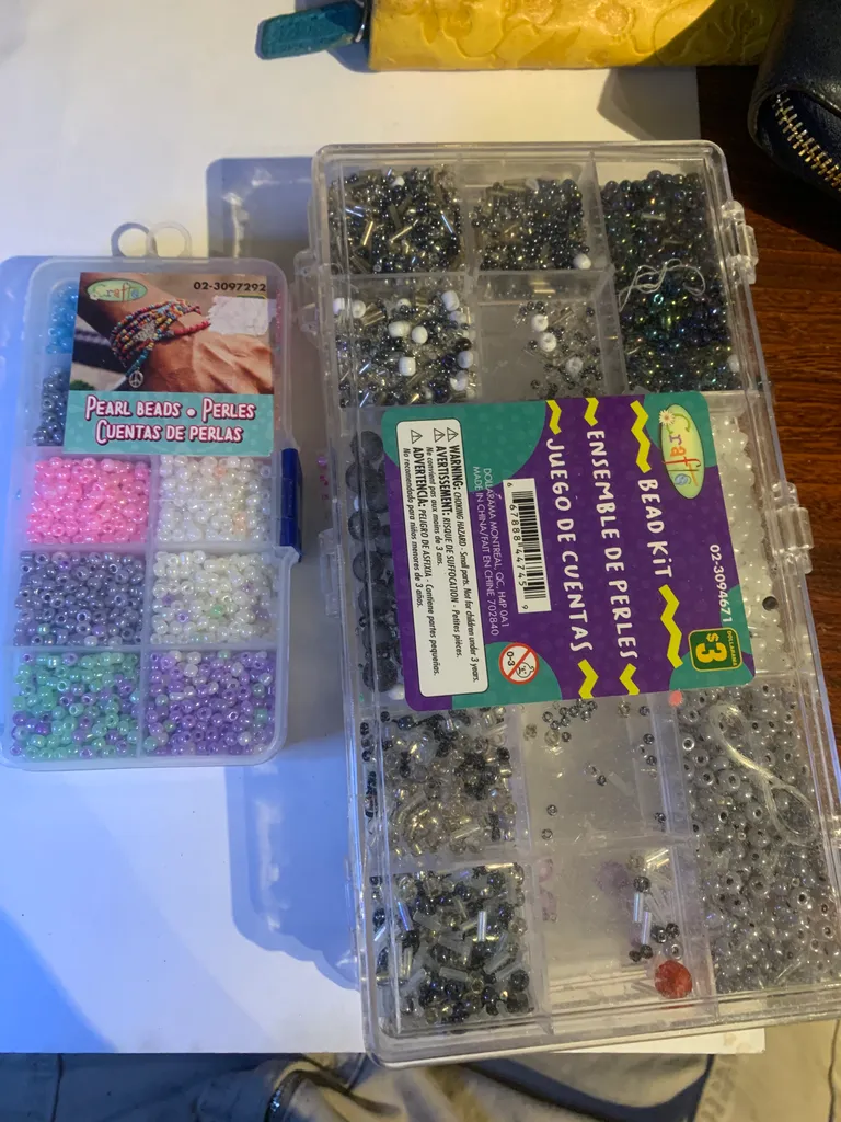 Lots of beads used beads. Throw in with any trade.  photo 1