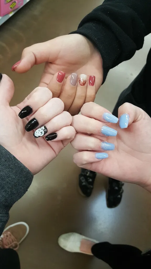 Nail polish friends 💅🏿💅🏽💅🏻 photo 1