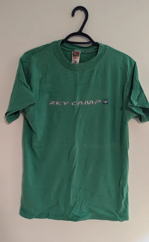 RKY Camp T-Shirt - Fruit of the Loom - Green - Size Medium photo 1