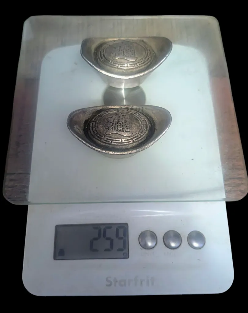 Silver ingot's  photo 1