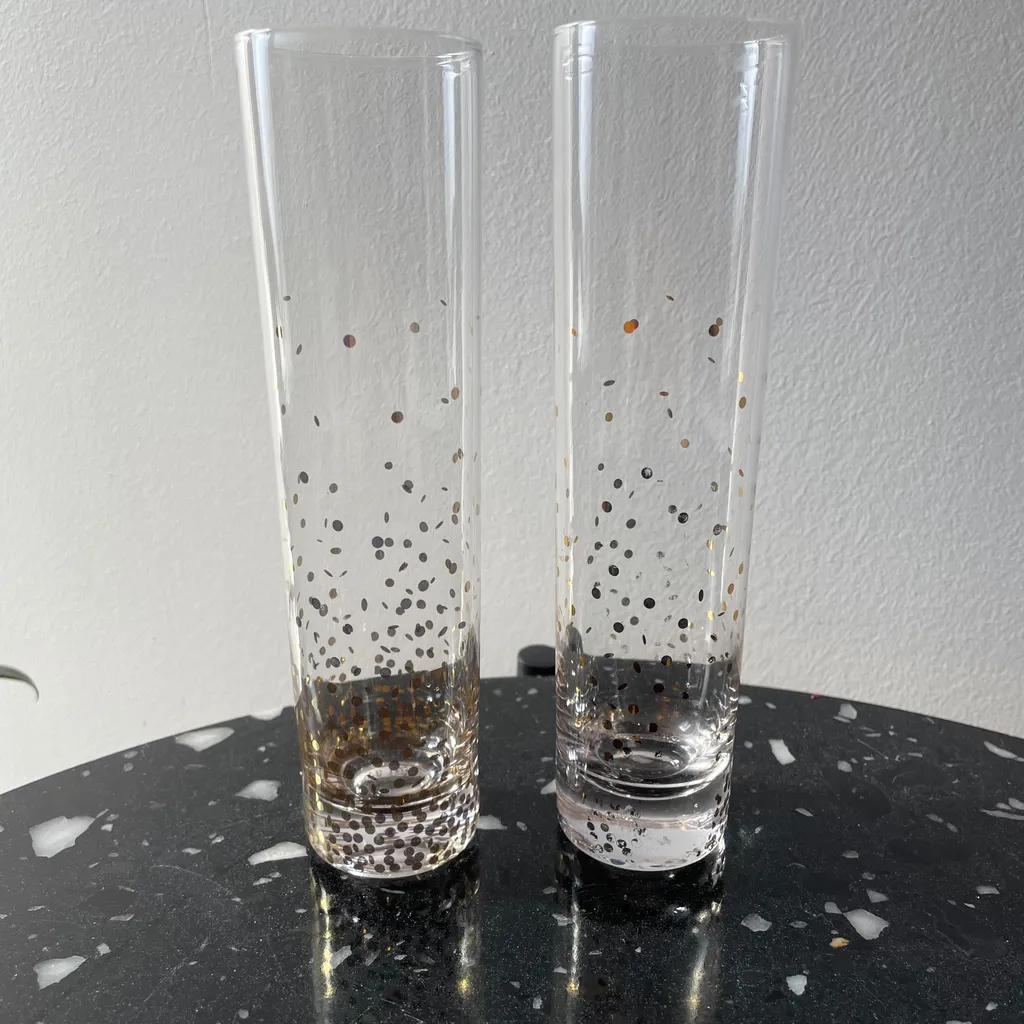 Sparkle champagne flutes - deadline Mar 30th! photo 1