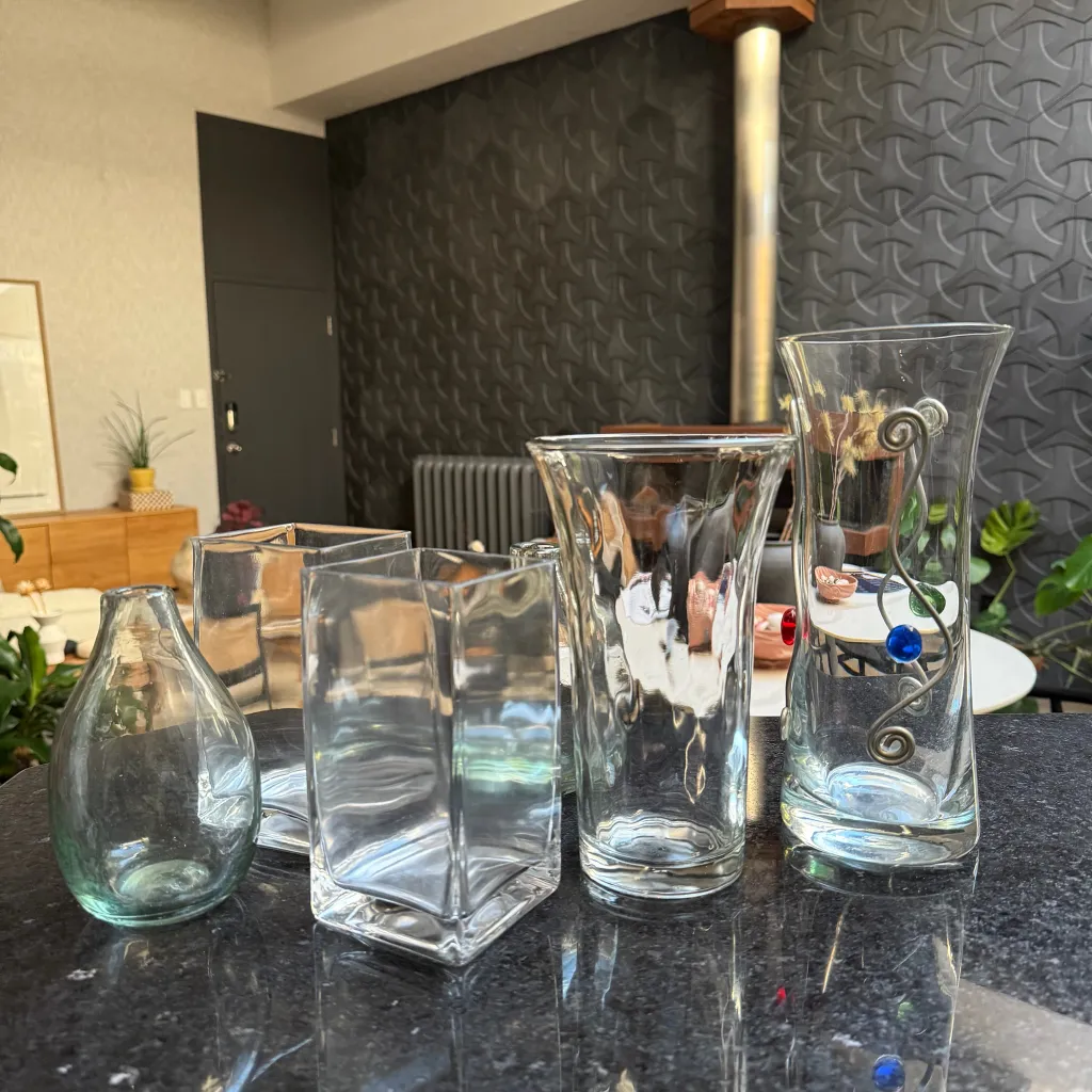 Glass vases photo 1