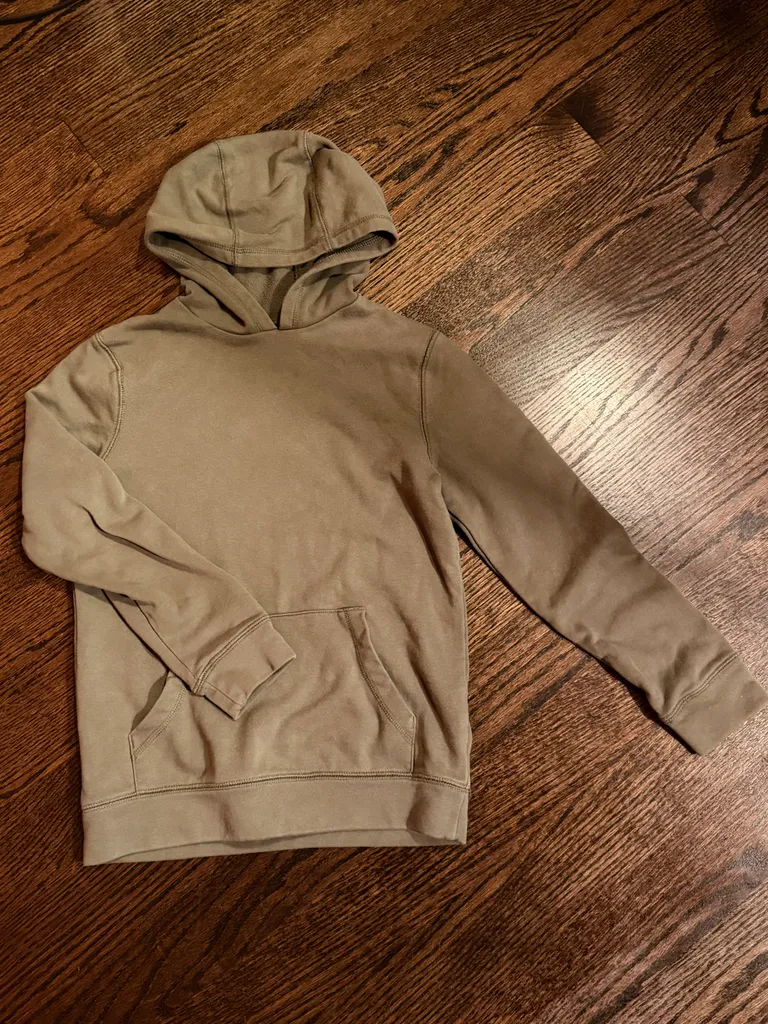 Kids unisex hoodie green size 10/12 photo 1