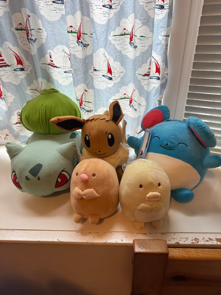 Brand new plushies (Pokemon & sumikko gurashi) photo 1