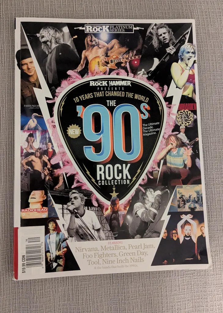 Brand New Rock Hammer Presents The '90s Rock Collection Magazine photo 1