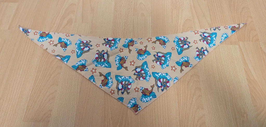 Brand New Patterned Dog Bandana photo 1