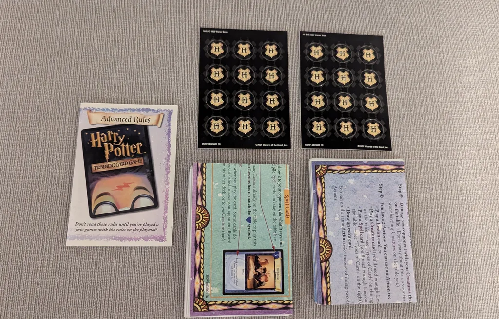 Harry Potter Trading Card Game Pieces photo 1