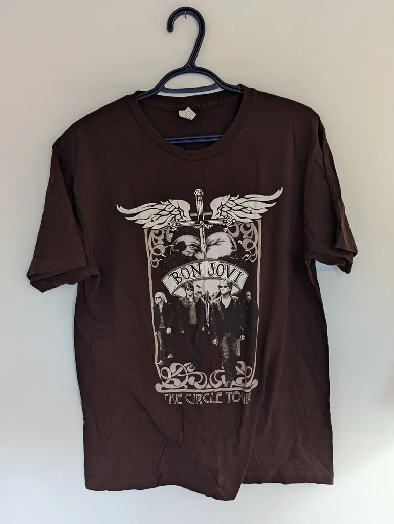 Bon Jovi The Circle Tour T-Shirt - Men's Large photo 1