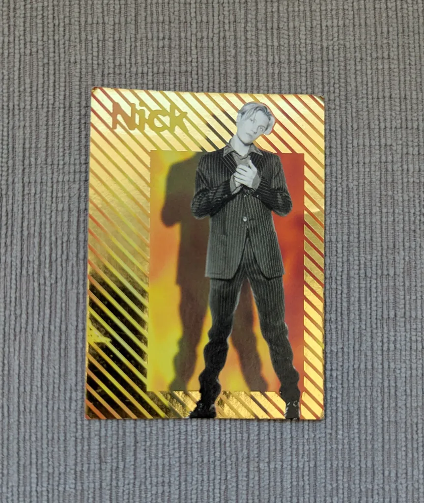 Backstreet Boys Nick Carter Striker Trading Card photo 1