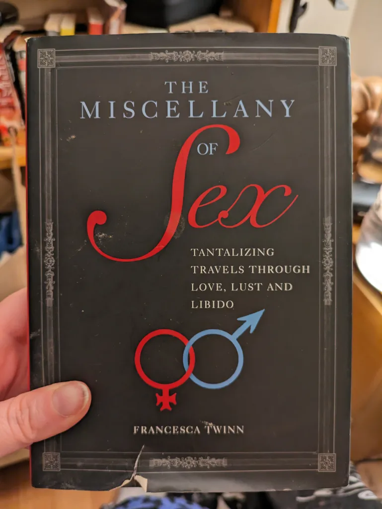 Book- the Miscellany of Sex photo 1