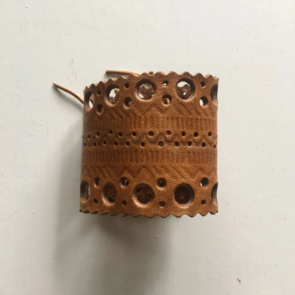 Faux Leather Cuff Bracelet photo 1