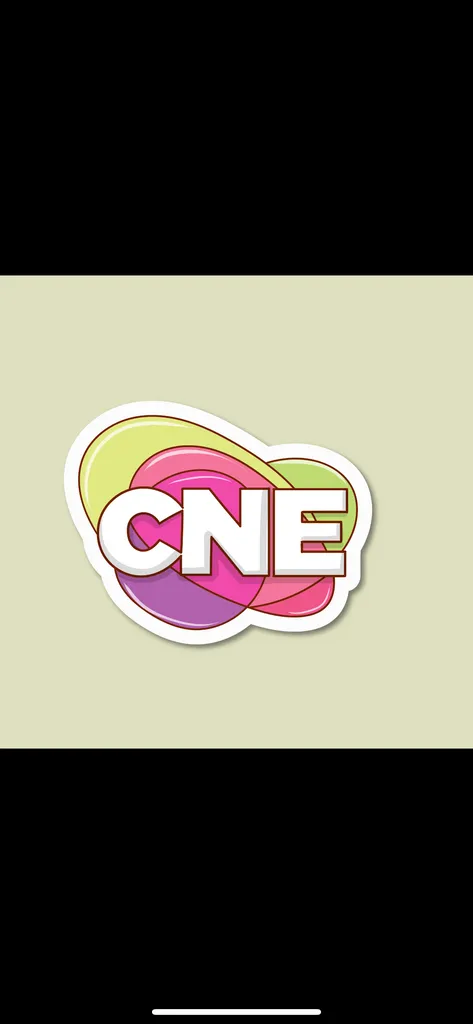 CNE logo sticker photo 1