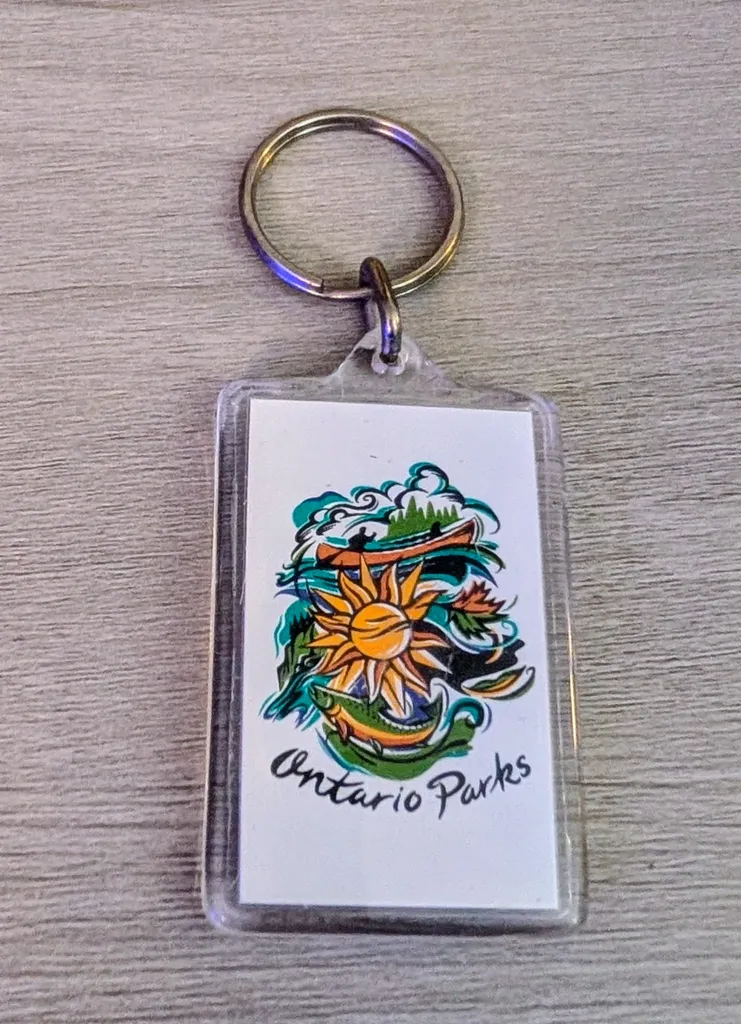Brand New Ontario Parks Keychain photo 1