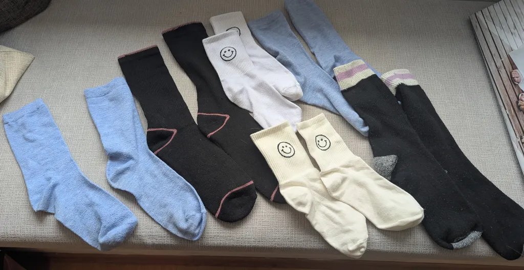 Brand New Bulk Lot of Crew Socks - Various Colours and Styles photo 1